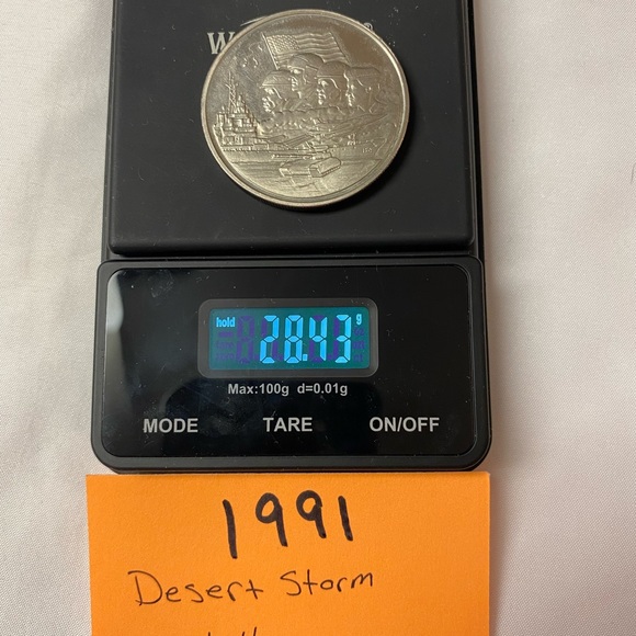 1991 Desert storm medallion - Picture 3 of 6